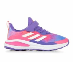 Girls' Adidas Little Kid Fortarun Sustainable Running Shoes