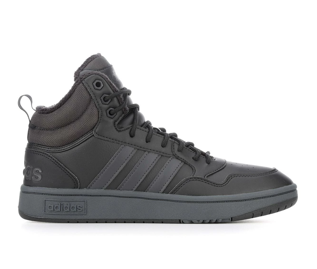 Men's Adidas Hoops 3.0 Mid Winterized Sustainable Sneakers - Image 2