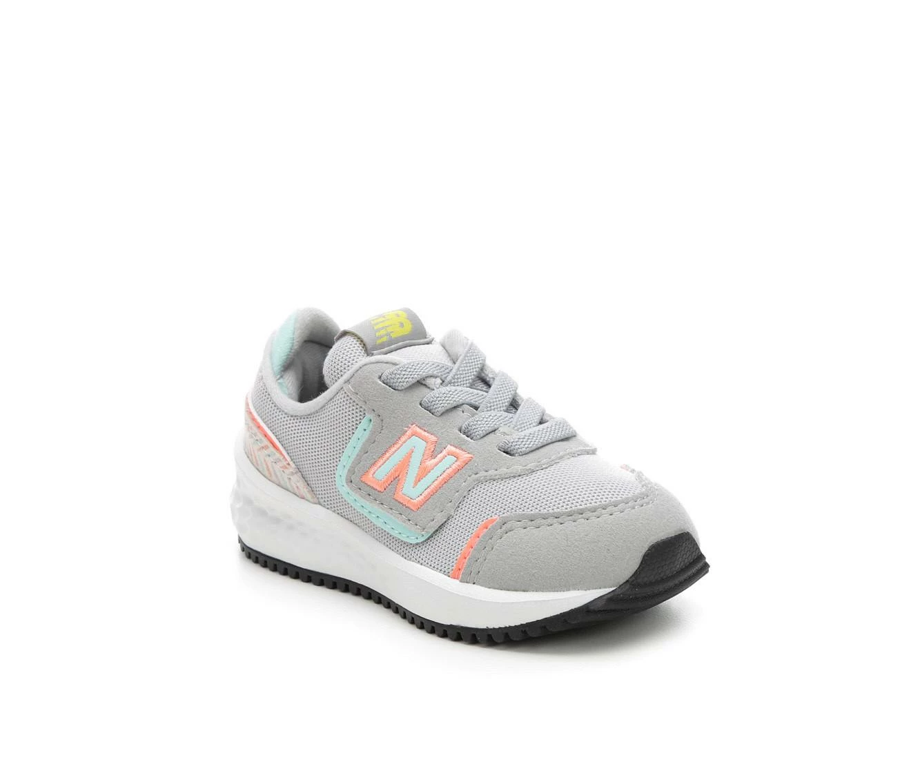 Girls' New Balance Infant & Toddler X70 IZX70GH1 Slip-On Running Shoes - Image 3