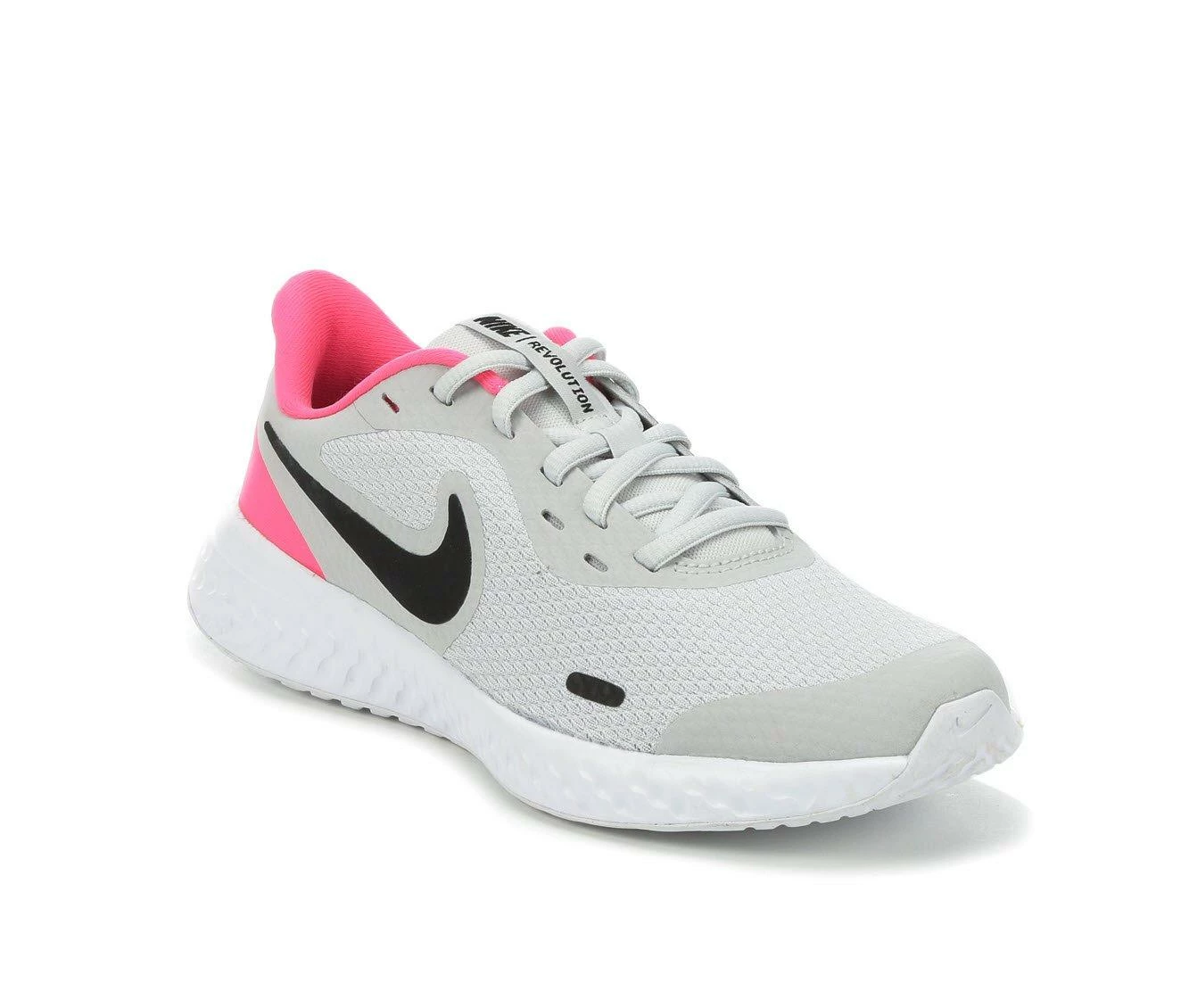 Girls' Nike Big Kid Revolution 5 Running Shoes - Image 3