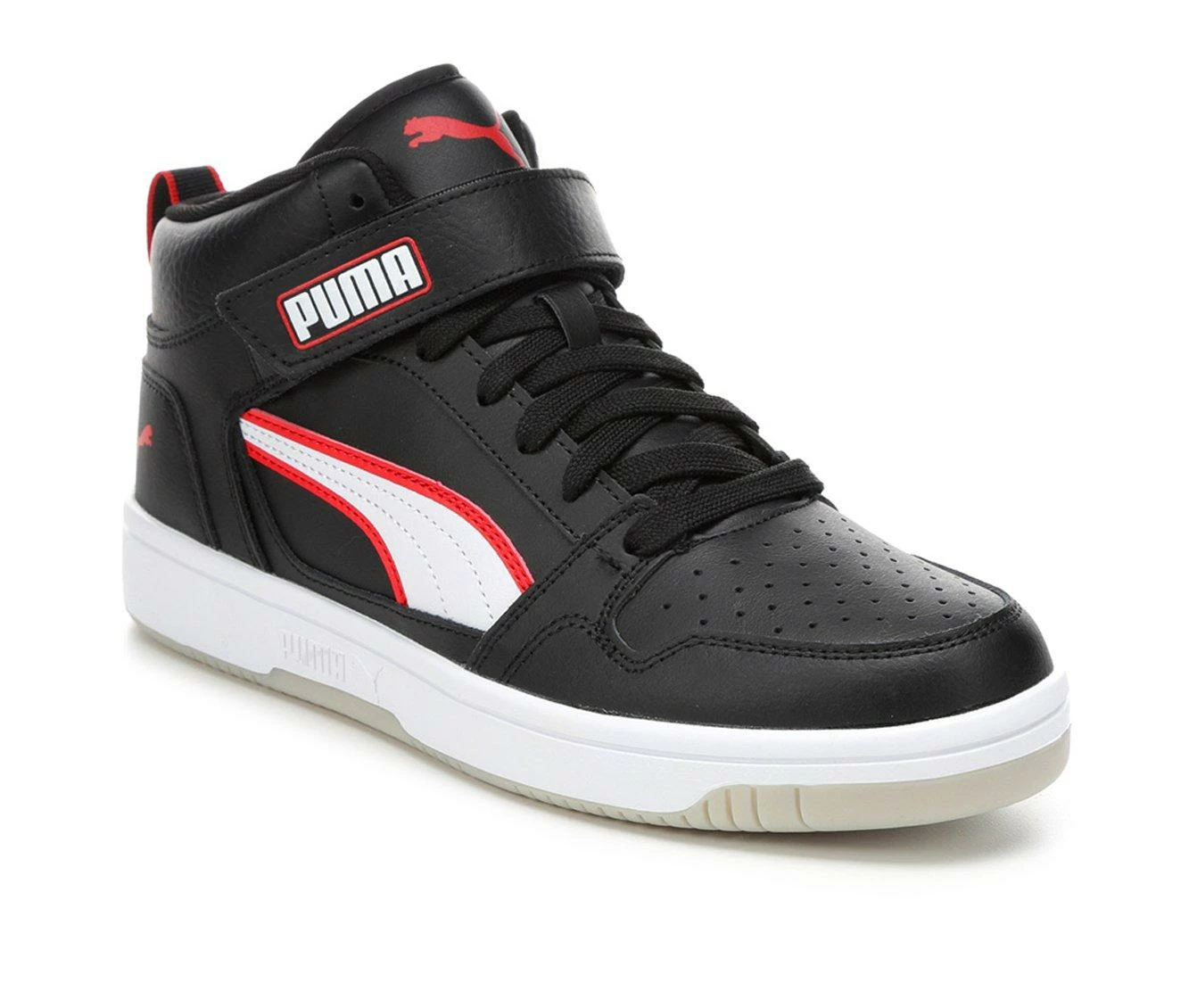Men's Puma Rebound Strap Alumni Mid-Top Sneakers - Image 3