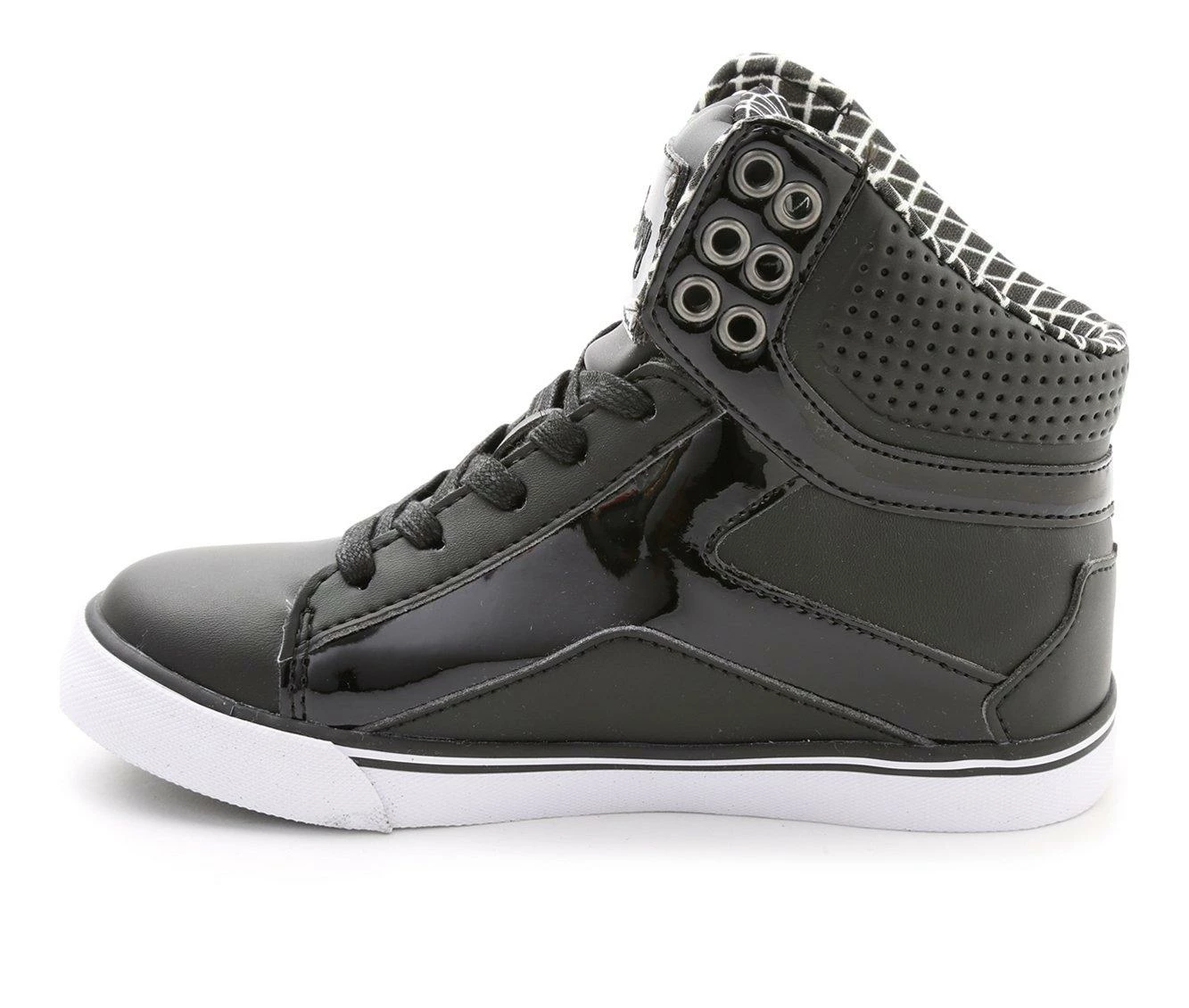 Girls' Pastry Toddler & Little Kid Pop Tart Grid High Top Sneakers - Image 3