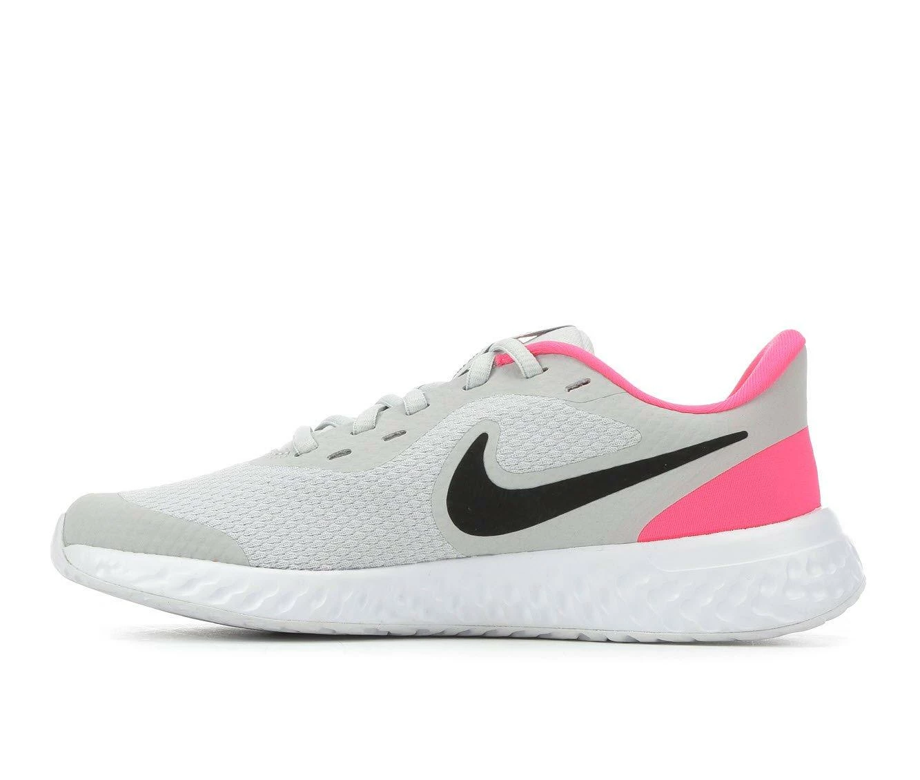 Girls' Nike Big Kid Revolution 5 Running Shoes - Image 4