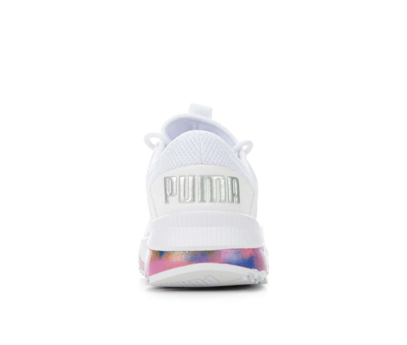 Girls' Puma Big Kid Puma Pacer Future Bleached Running Shoes - Image 6