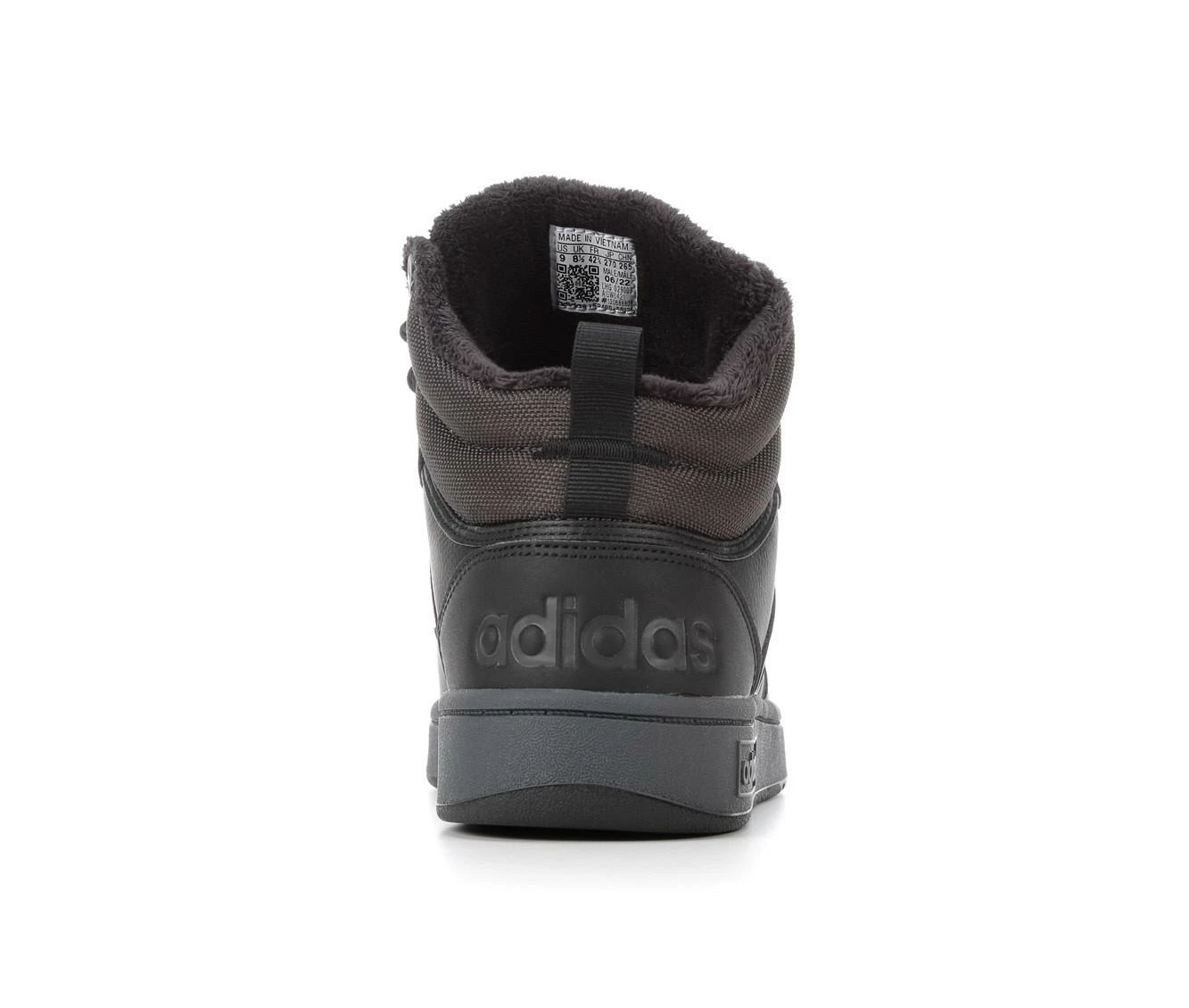 Men's Adidas Hoops 3.0 Mid Winterized Sustainable Sneakers - Image 6
